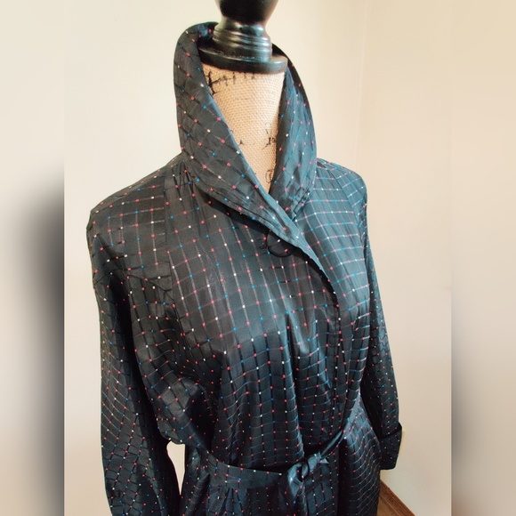 Weather Resistant Coat, London, Fog Detachable Hooded Hat, Belt Tie Vintage - Picture 10 of 17